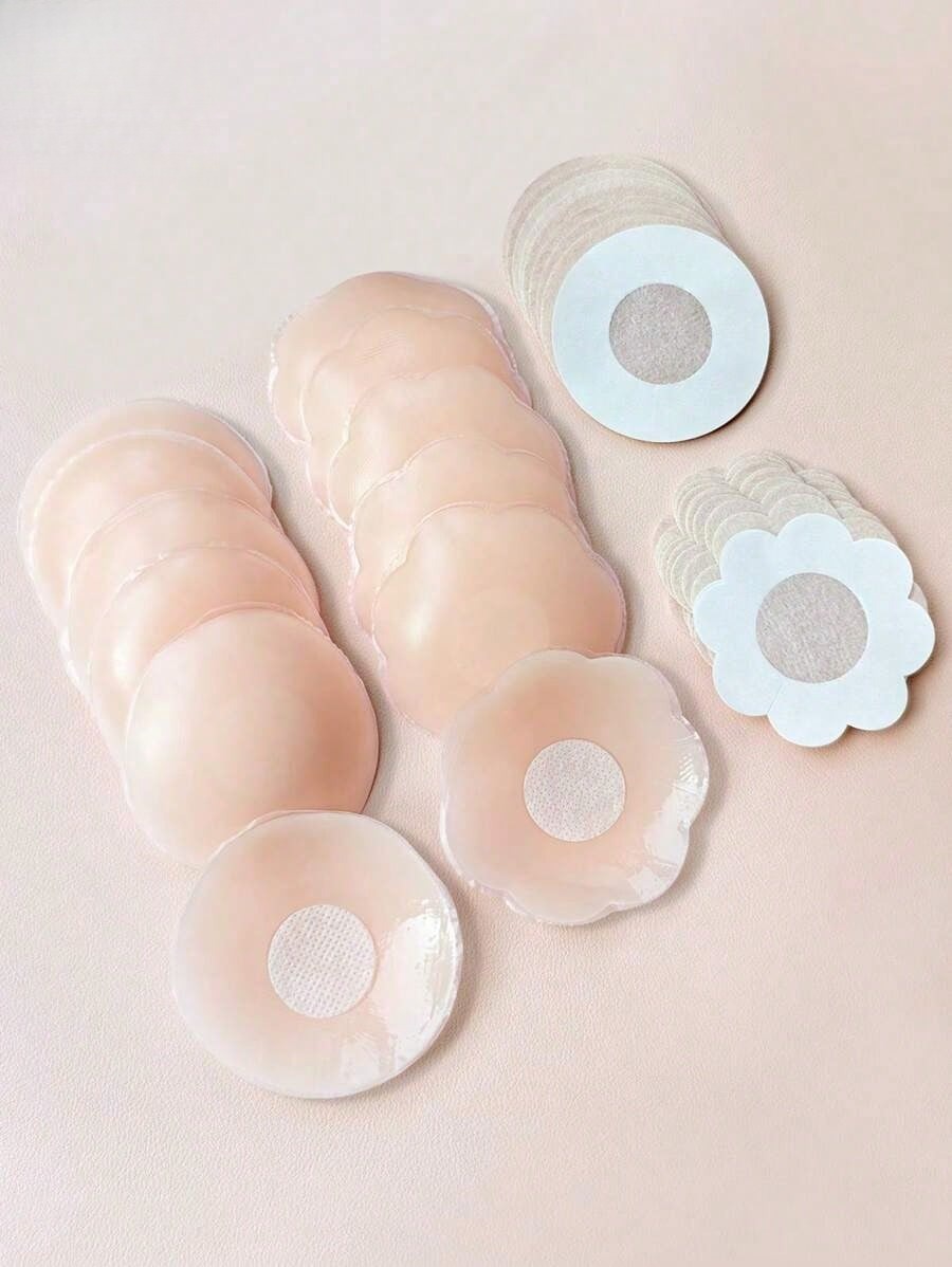 Push Up Bra Silicone - 2Pcs Of Packaged Breast Stickers, Invisible