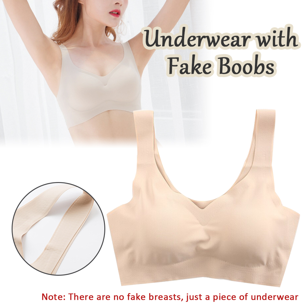 Bra Silicone Fake Chest Access - Mastectomy Bra Pocket avis et prix