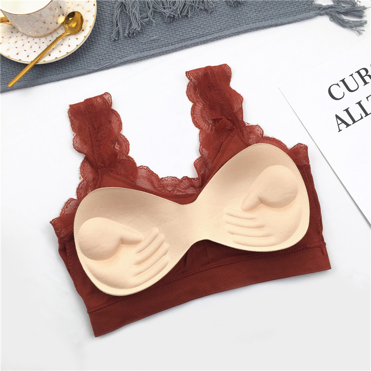3D Sexy lace Lingerie Seamless - Lace Bralette Set avis et prix