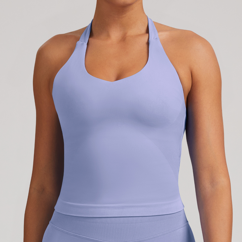 Women's Yoga Vest Seamless Top - T Shirt Bra Seamless avis et prix