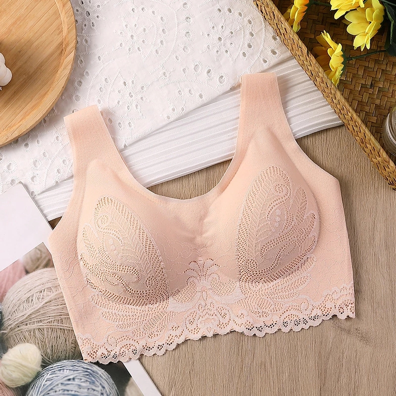 Breathable Latex Bra Seamless  - Sleep Bra Bralette avis et prix