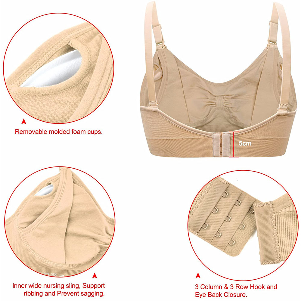 Womens Maternity  Nursing Bra  - Nursing Bra Clip avis et prix