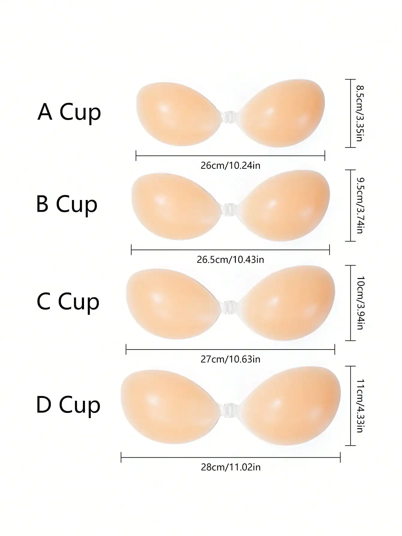 1pc Women's Silicone Sticky Br - Backless Bra Sticky avis et prix