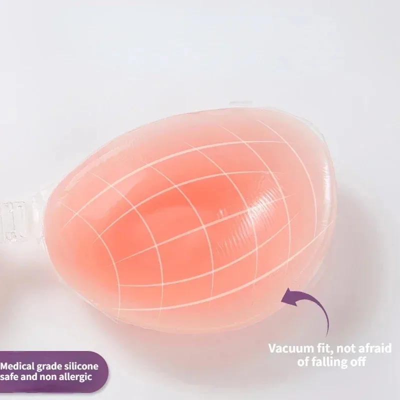 Silicone Bra Invisible Push Up - Backless Bra Sticky avis et prix