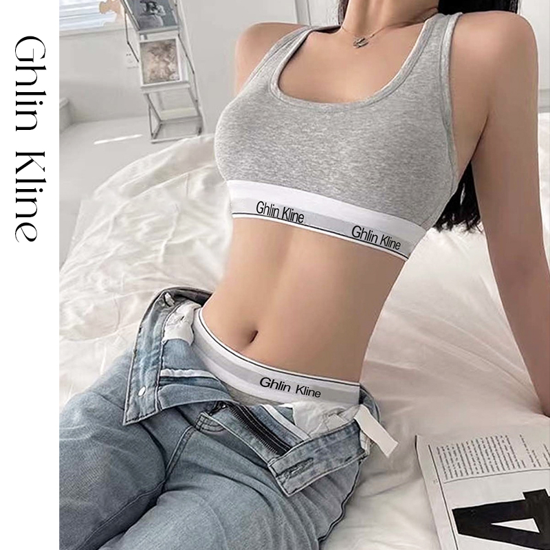 2PCS Ghlin Kline Underwear wit - T Shirt Bra Seamless avis et prix