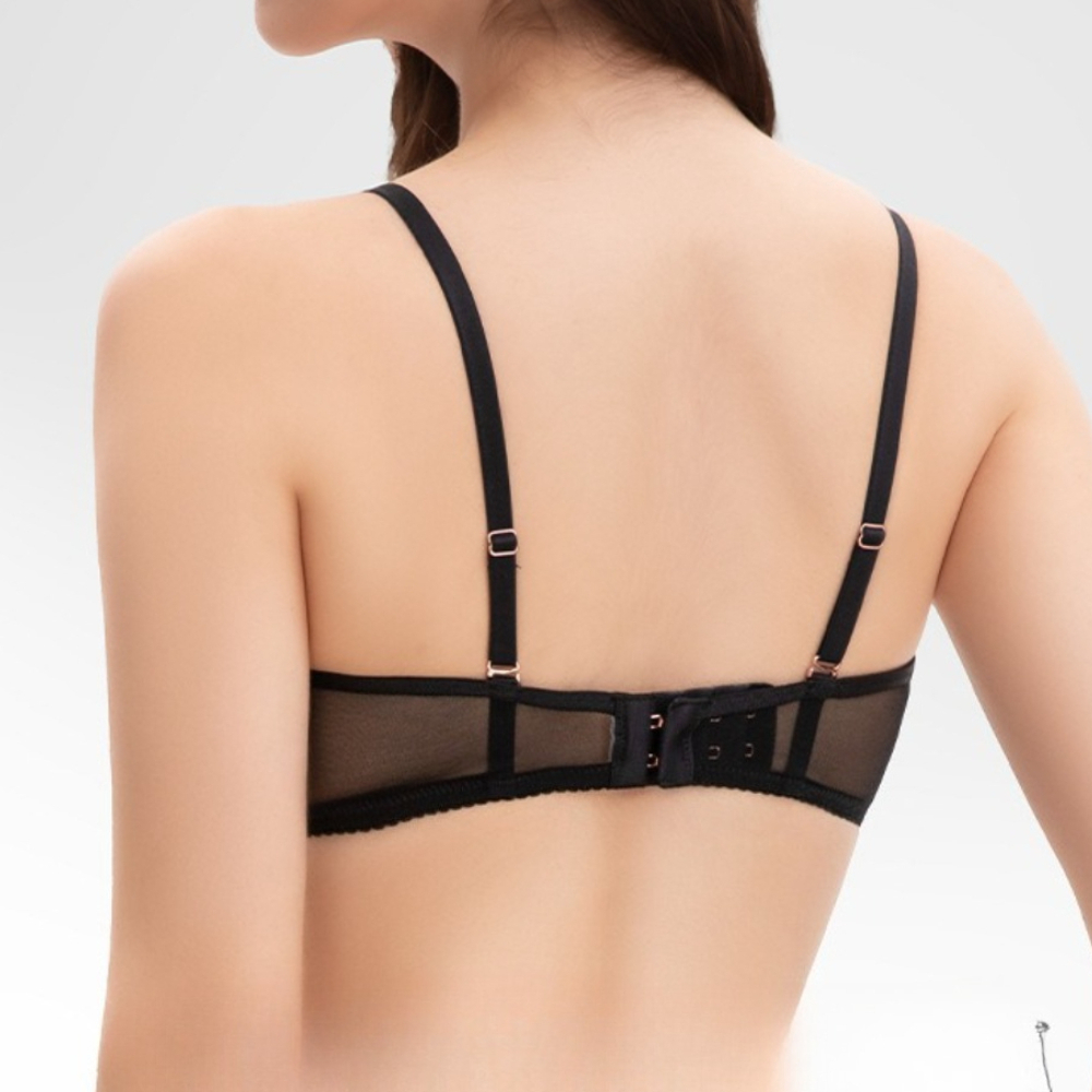 Front Closure Satin 3D Cup Bra - Convertible Bra Multiway avis et prix