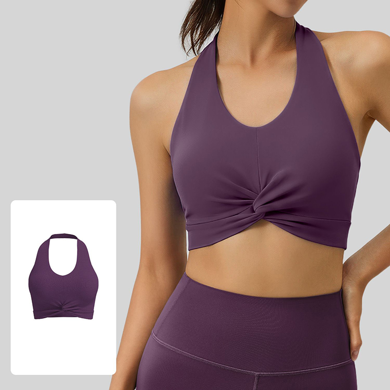 New Women Halter Neck Sports B - Plunge Bra Push Up avis et prix