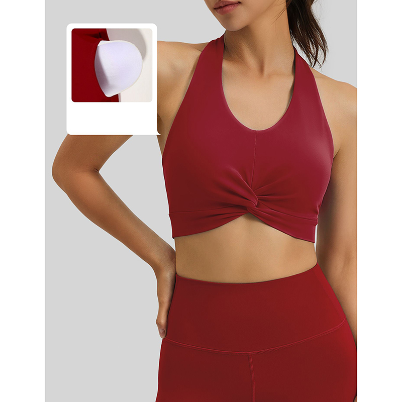 New Women Halter Neck Sports B - Plunge Bra Push Up avis et prix