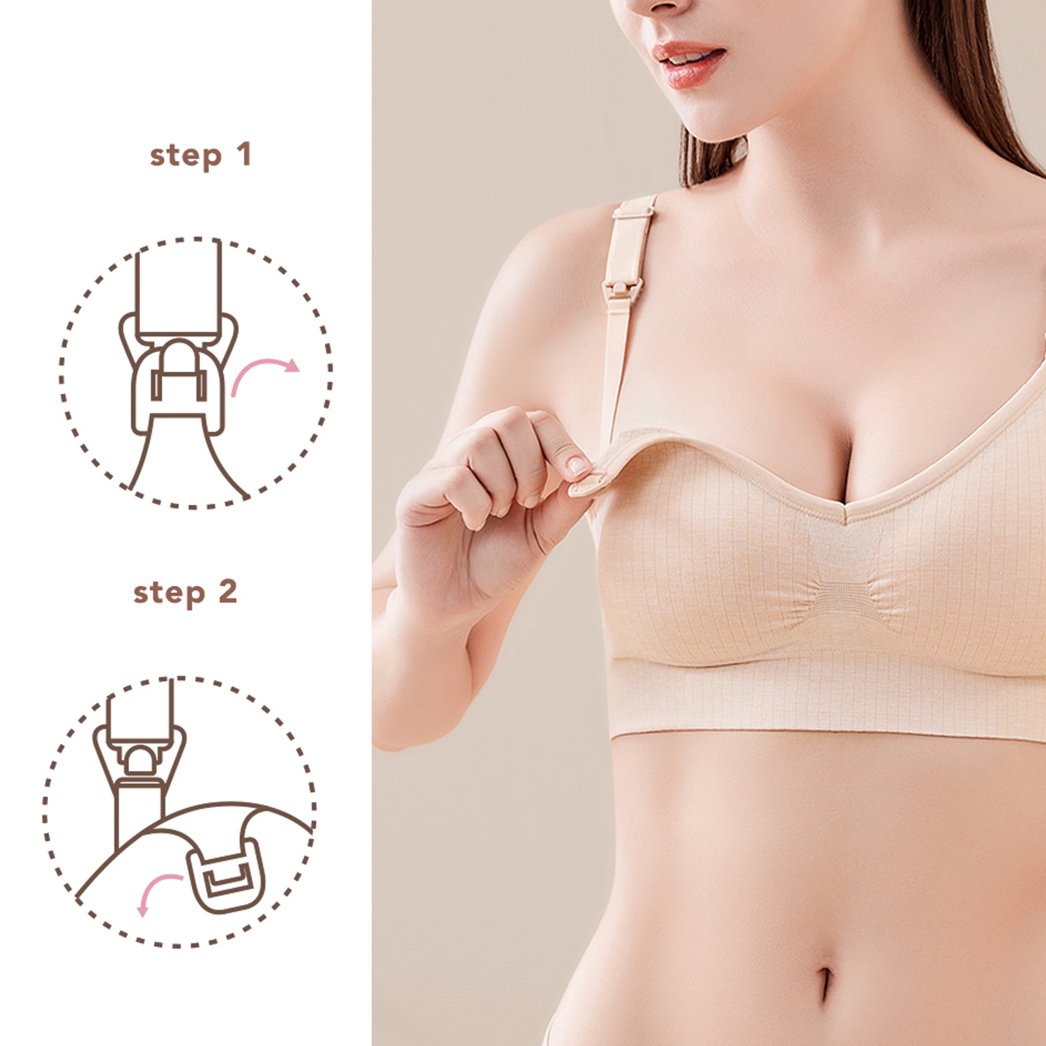 18MM Nursing Bra Clips Breastf - Nursing Bra Clip avis et prix