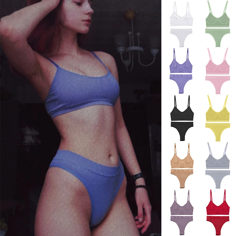 Women Bra Set Sexy Lingerie Fe - T Shirt Bra Seamless avis et prix