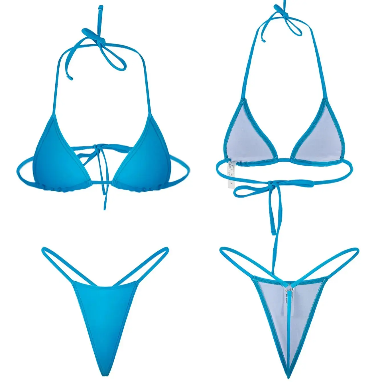 Sexy Female Swimming Suit Tie  - Underwire Bra Padded avis et prix