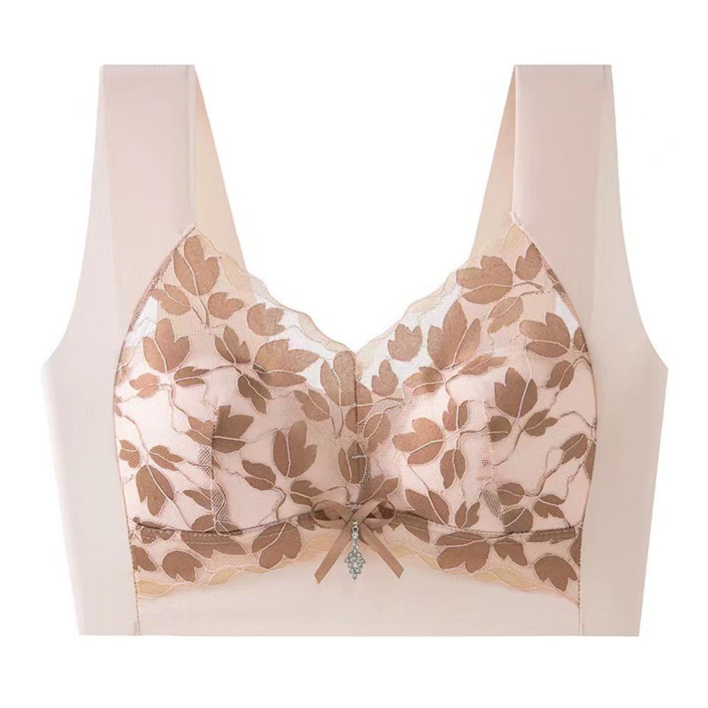 Comfortable Leaf Lace Deep V B - Wirefree Bra Comfort avis et prix