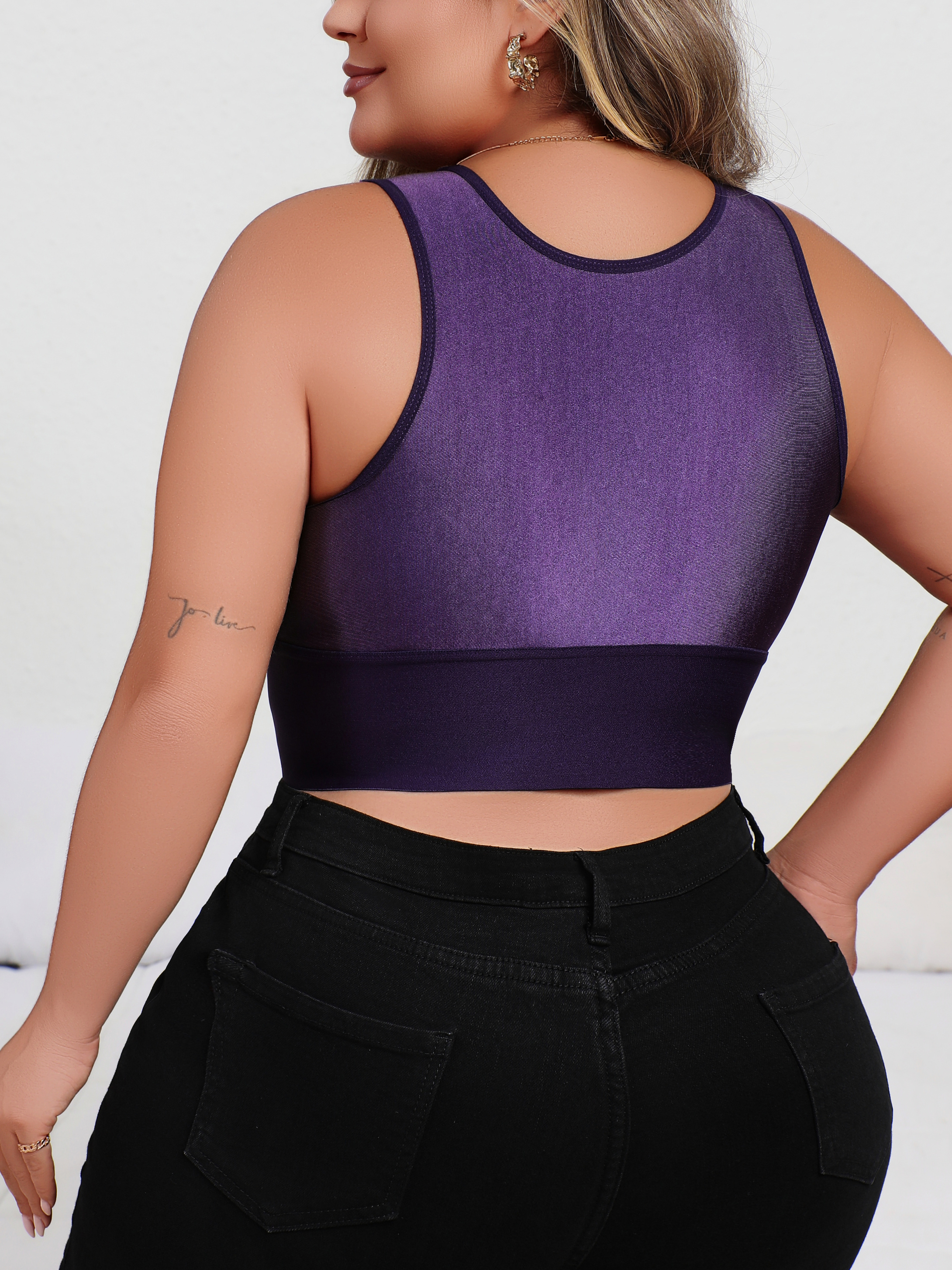 New Arrival Plus Size Sexy Pur - Plunge Bra Push Up avis et prix