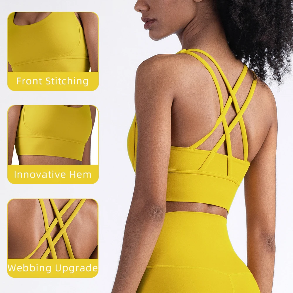 Summer Fashion Cross Back Wome - Sports Bra Racerback avis et prix