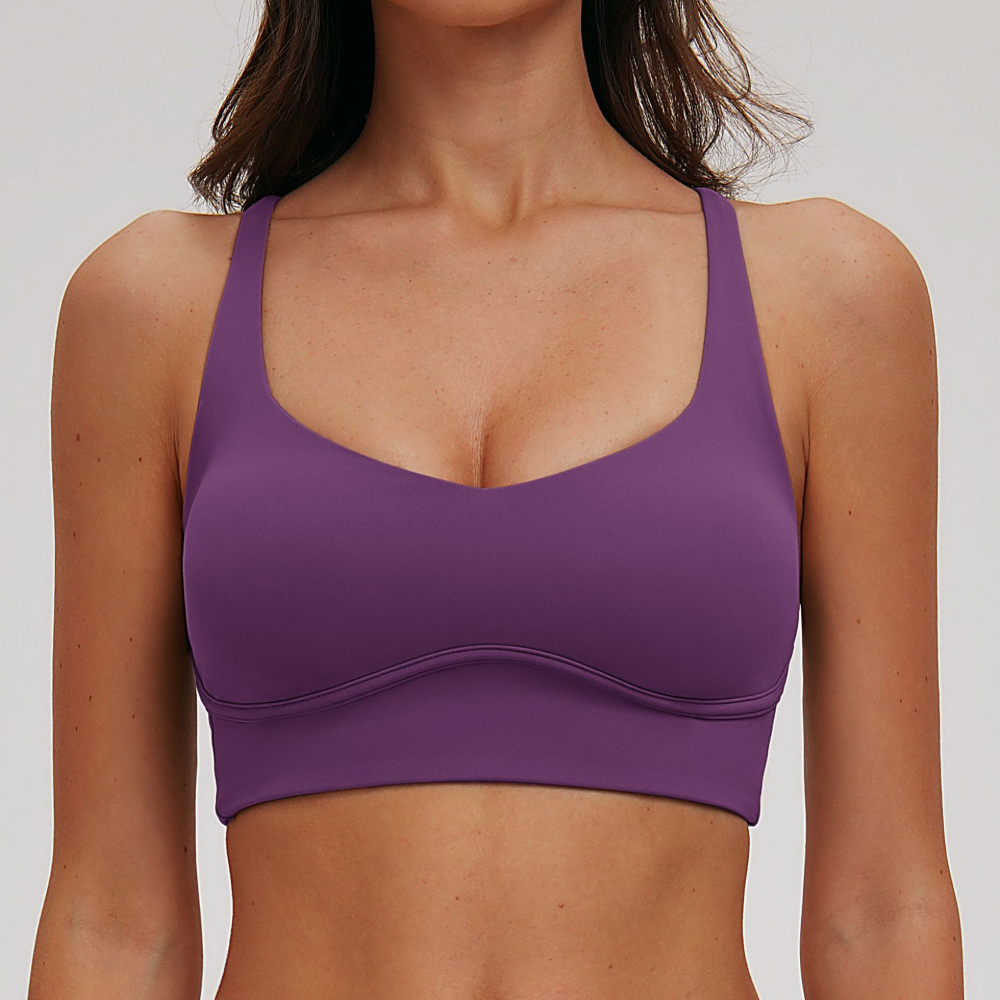 Sexy V-neck Sports Bra Yoga Un - Sports Bra Racerback avis et prix