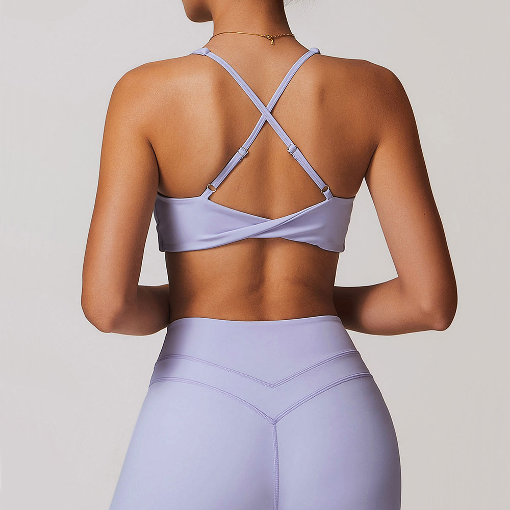 JUREN Sports Bra Women Fitness - Plunge Bra Push Up avis et prix