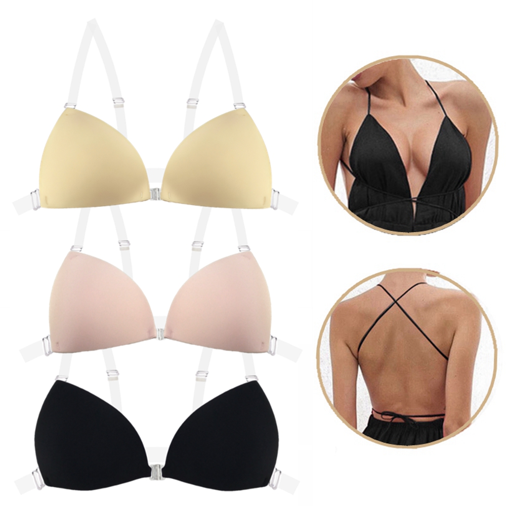 Sticky Bra for Women Backless  - Plunge Bra Push Up avis et prix