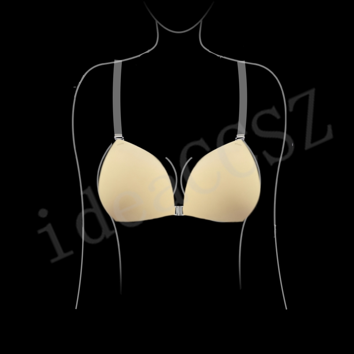 Sticky Bra for Women Backless  - Plunge Bra Push Up avis et prix