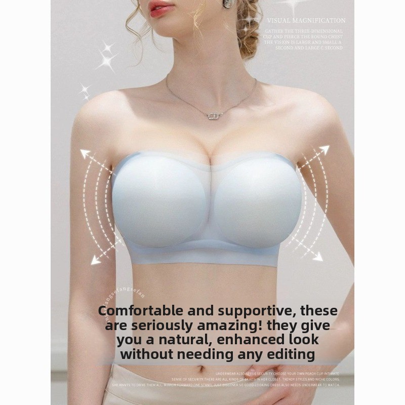 8CM Push Up Strapless Bra - Ic - Convertible Bra Multiway avis et prix