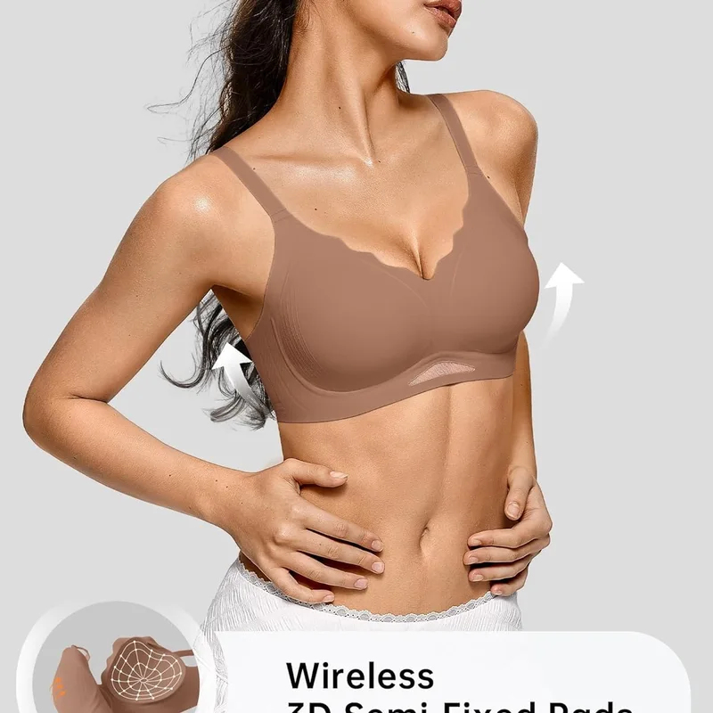 Women’s Wireless Bras Scallope - Wirefree Bra Comfort avis et prix