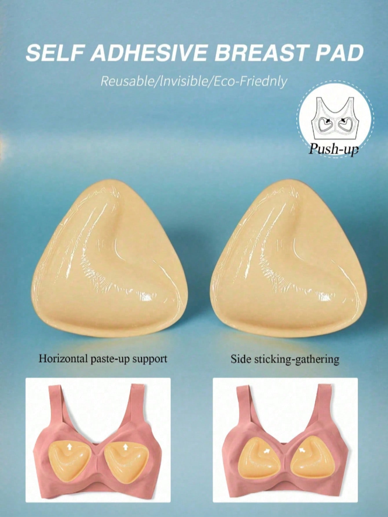 2pcs Reusable Double-Sided Adh - Strapless Bra Adhesive avis et prix