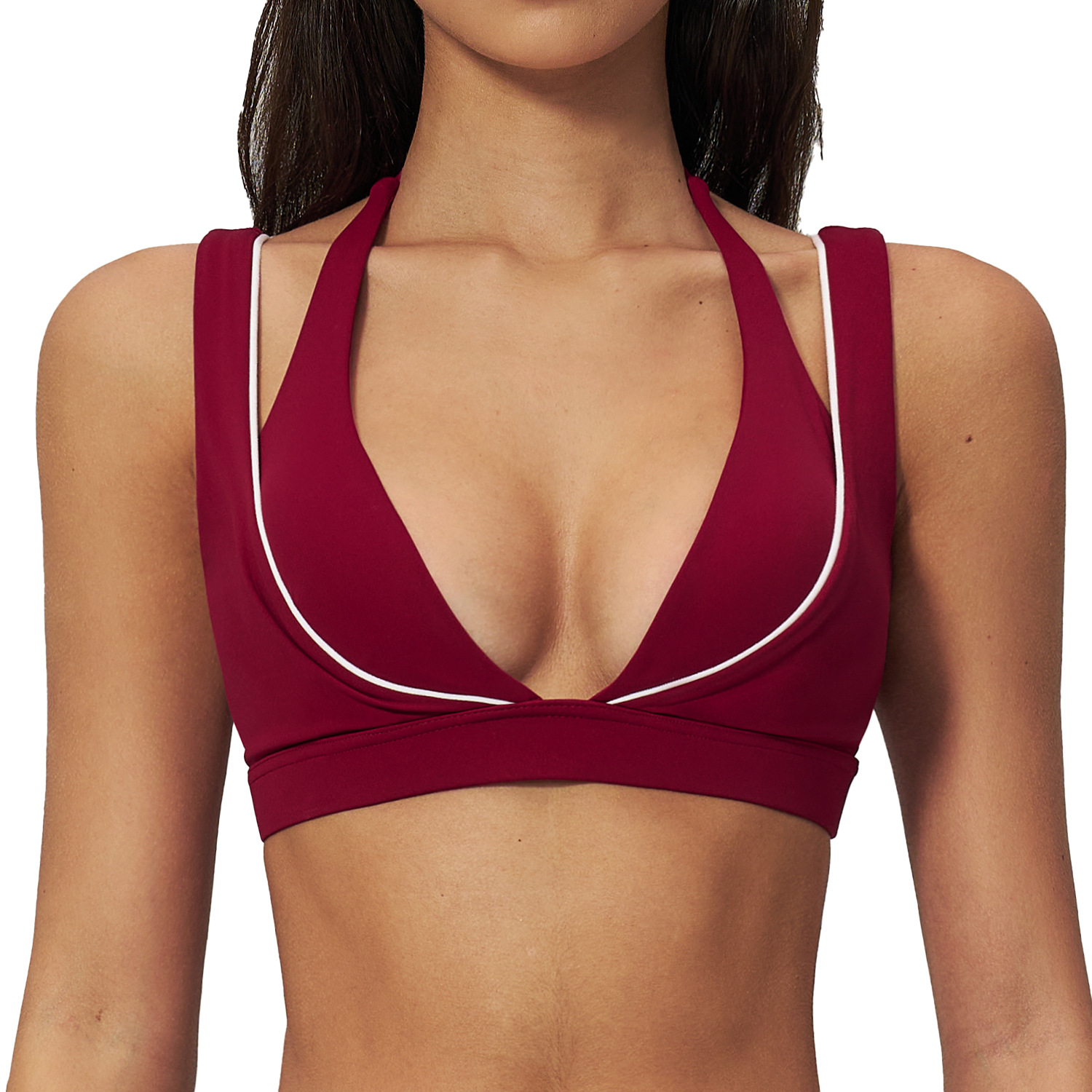 Yoga Underwear Women Sports Br - Plunge Bra Push Up avis et prix