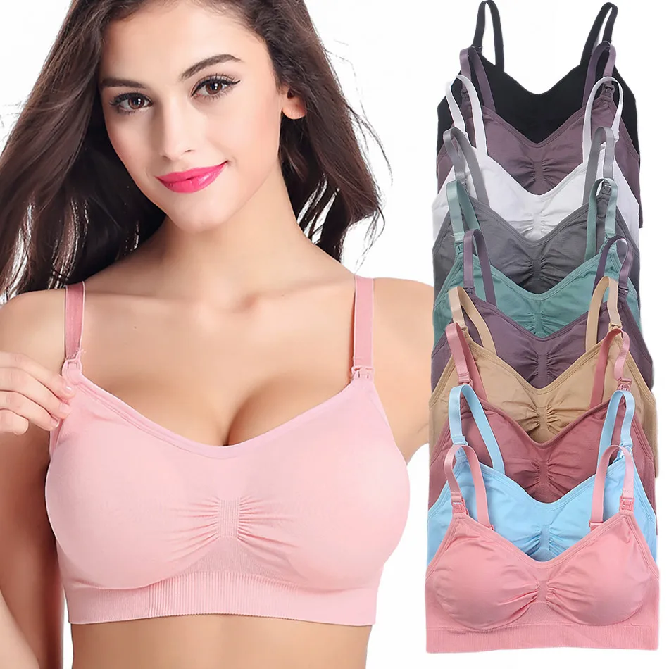 Breathable Maternity Pregnant  - Sleep Bra Bralette avis et prix