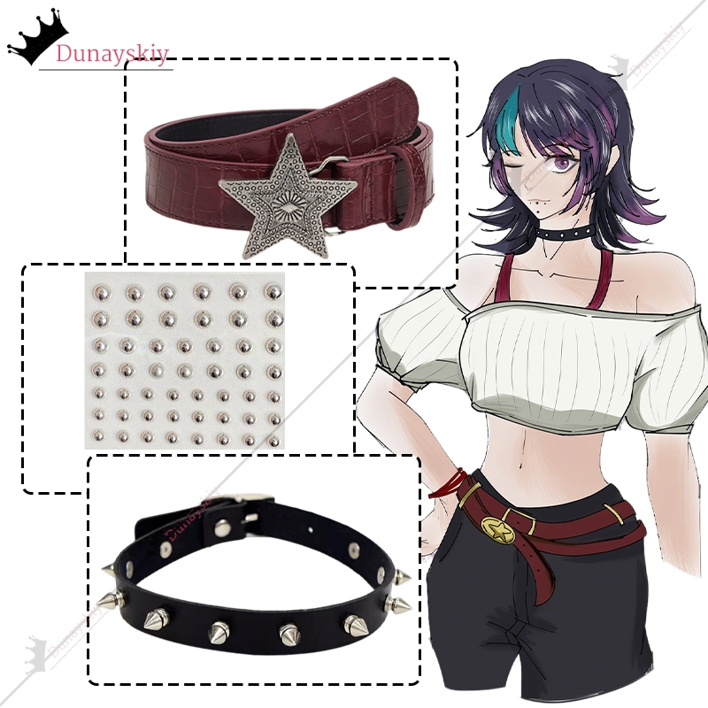 Cosplay Hoshi Kirara Roro JJK  - Lace Bralette Set avis et prix