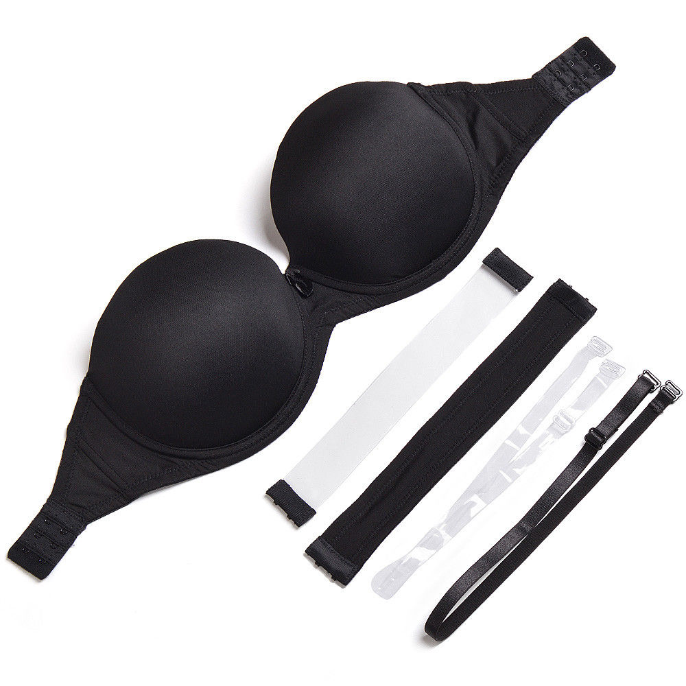 Nude Black White Invisible Cle - Convertible Bra Multiway avis et prix